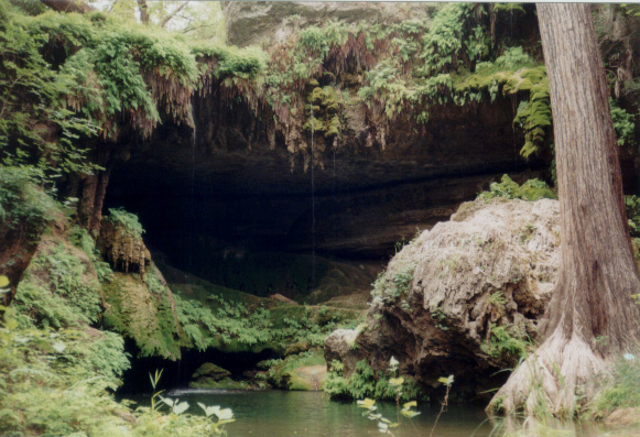 pristine scenery of West Cave